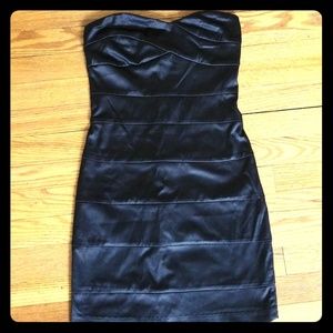 Black Strapless Dress